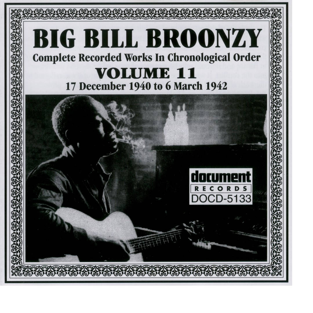 Big Bill Broonzy Volume 11 Poster Background