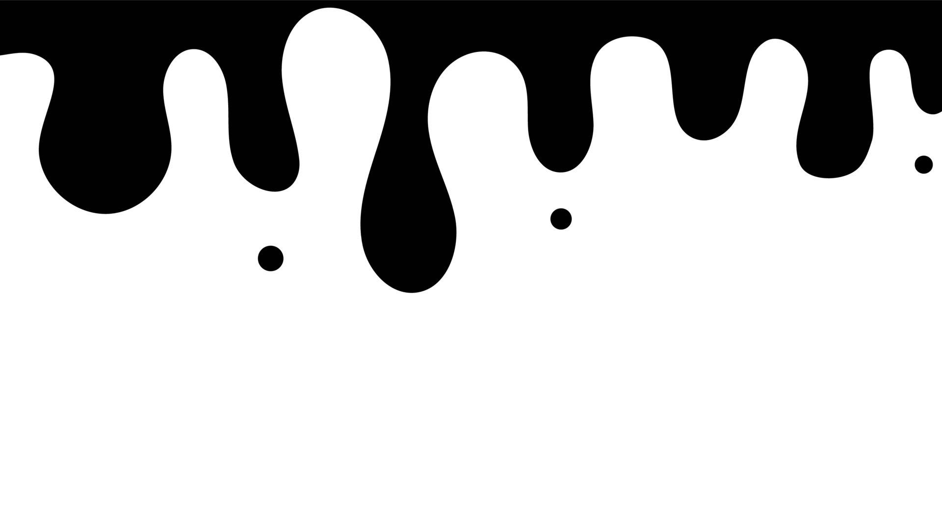 Big Black Drippy Background