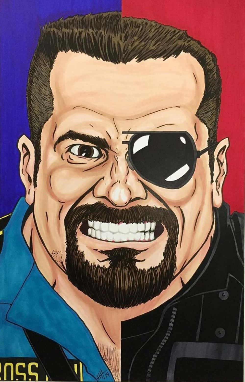 Big Boss Man Cartoon Artwork