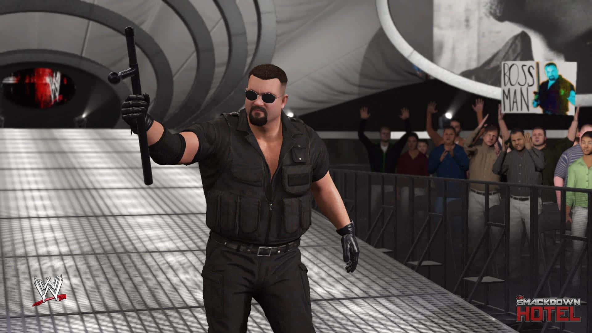 Big Boss Man Wwe 2k17 Roster Background