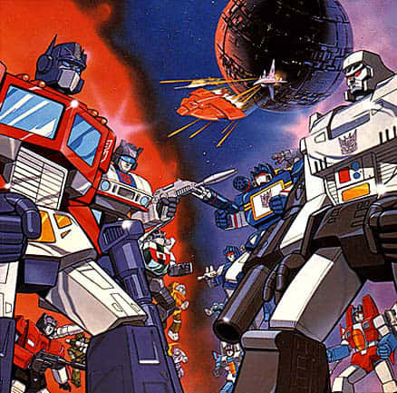 Big Brawl In Challenge Of The Gobots Background