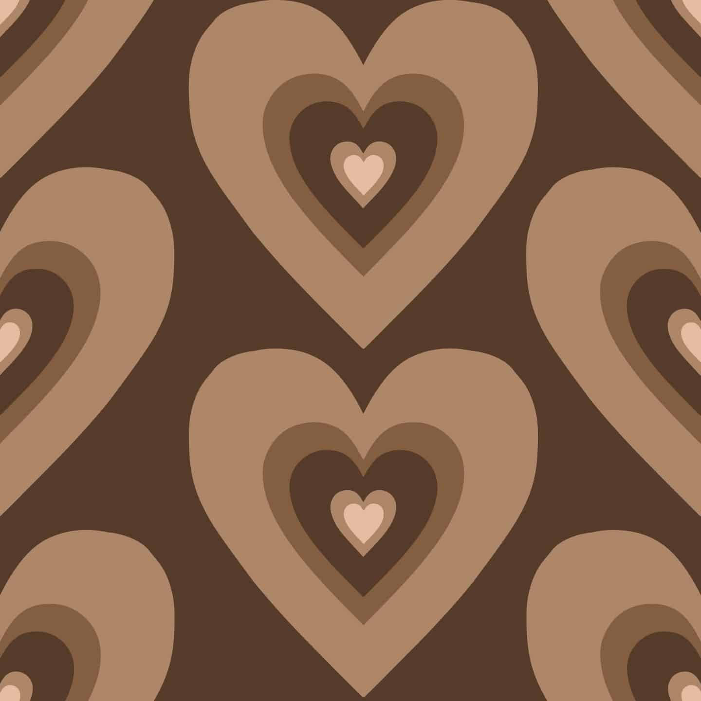 Big Brown Wildflower Hearts