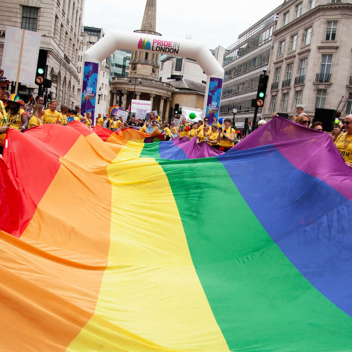 Big Cute Lgbt Pride Flag 2019 Background