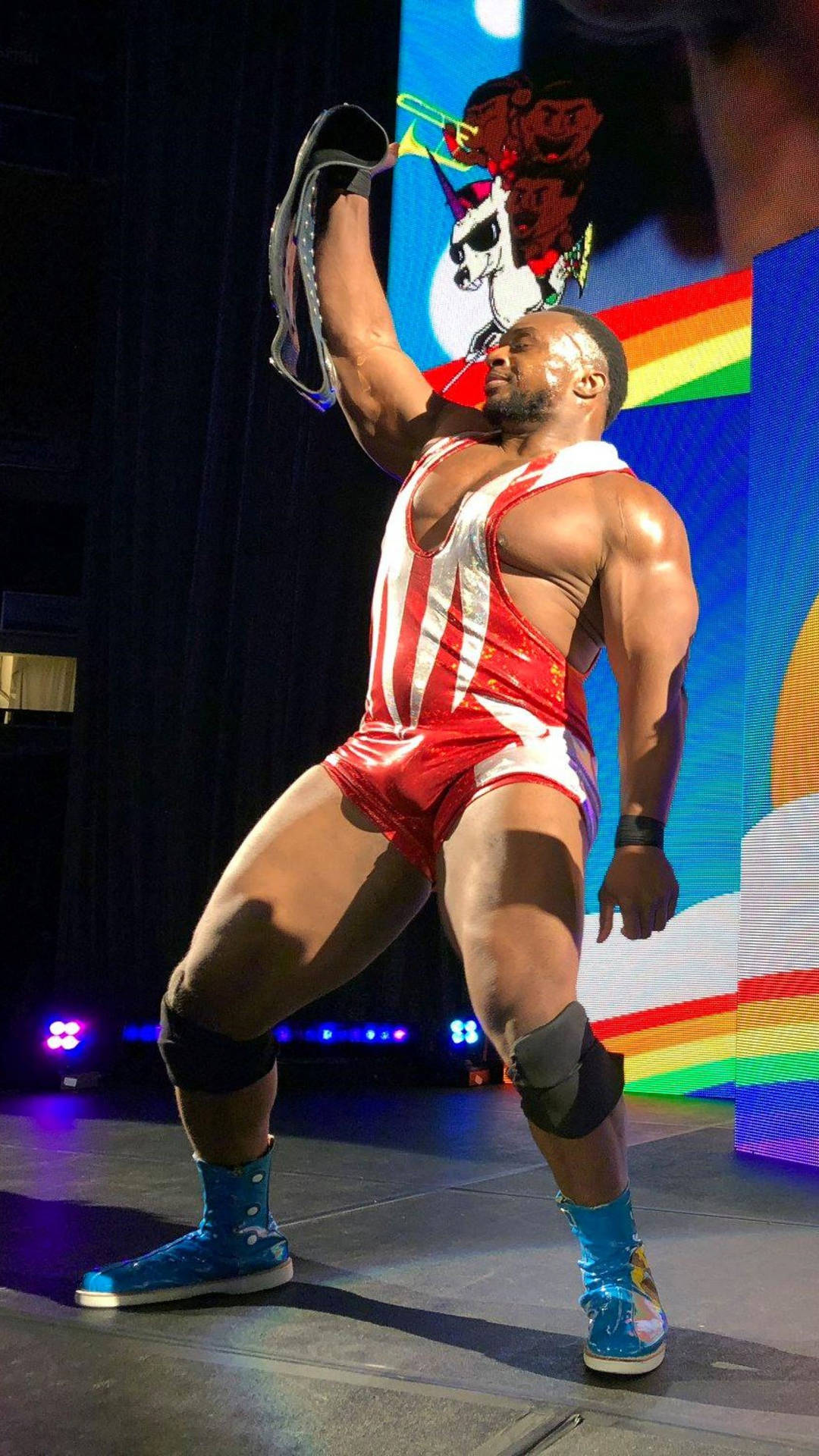 Big E Funny Dance Background