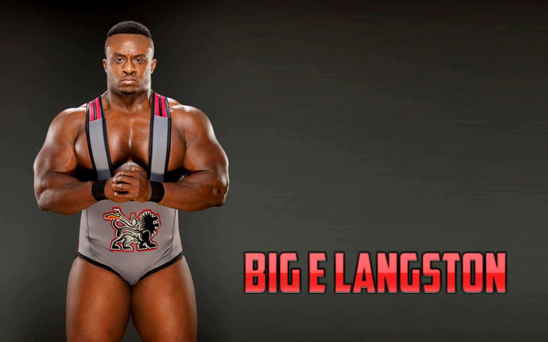 Big E Langston In Grey Background