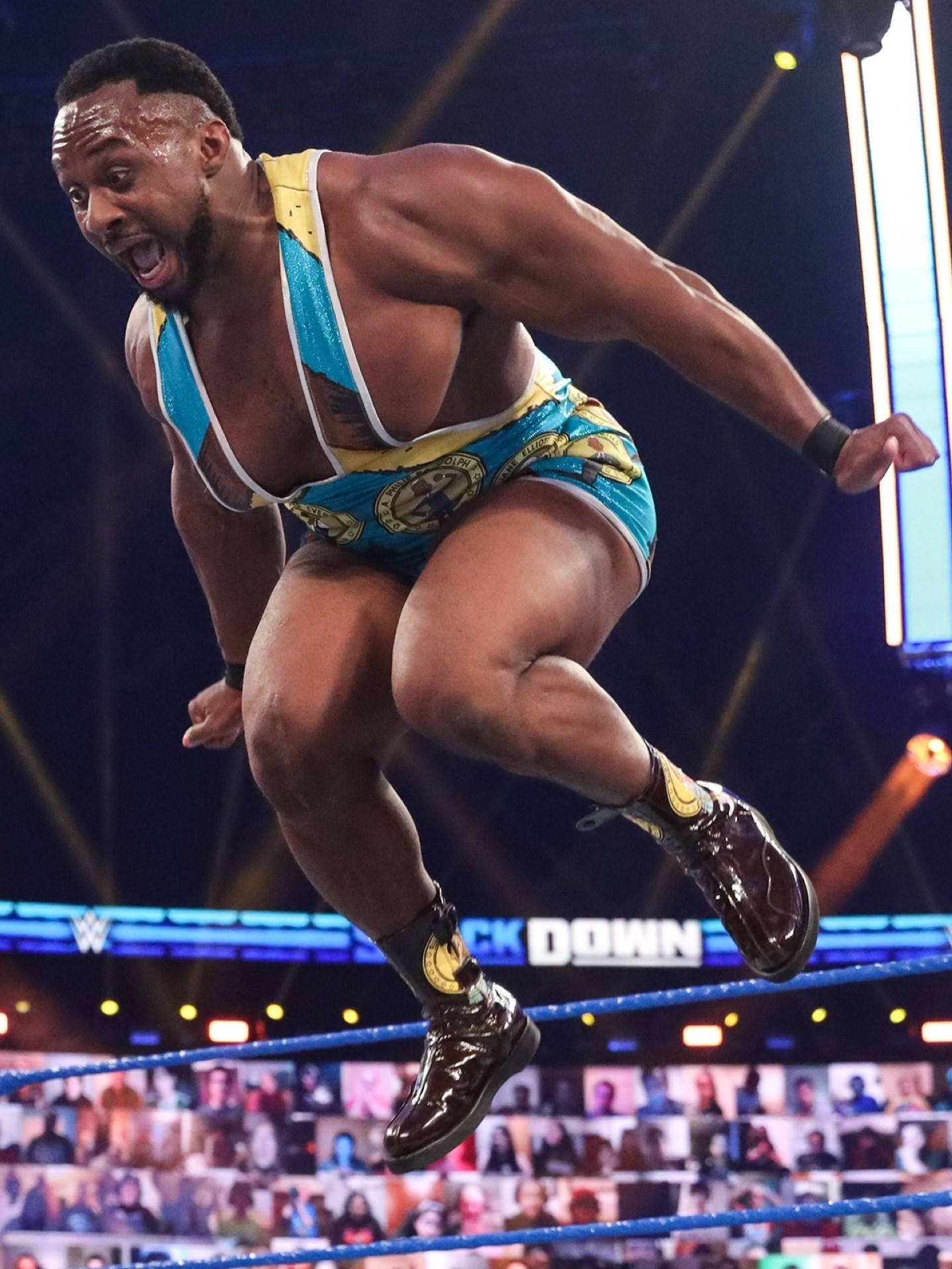 Big E On Smackdown 2020 Background