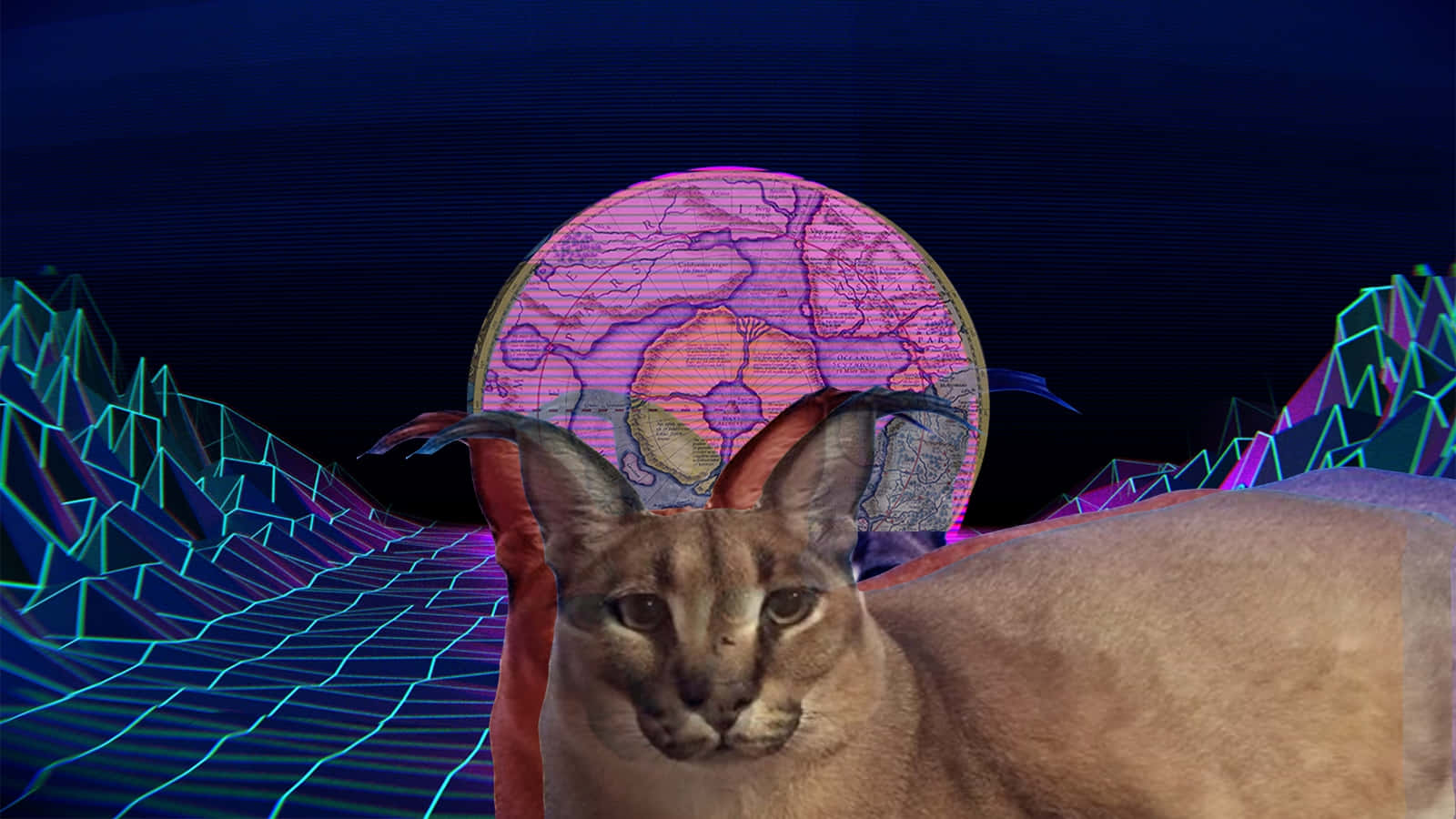 Big Floppa Cyber Backdrop.jpg Background