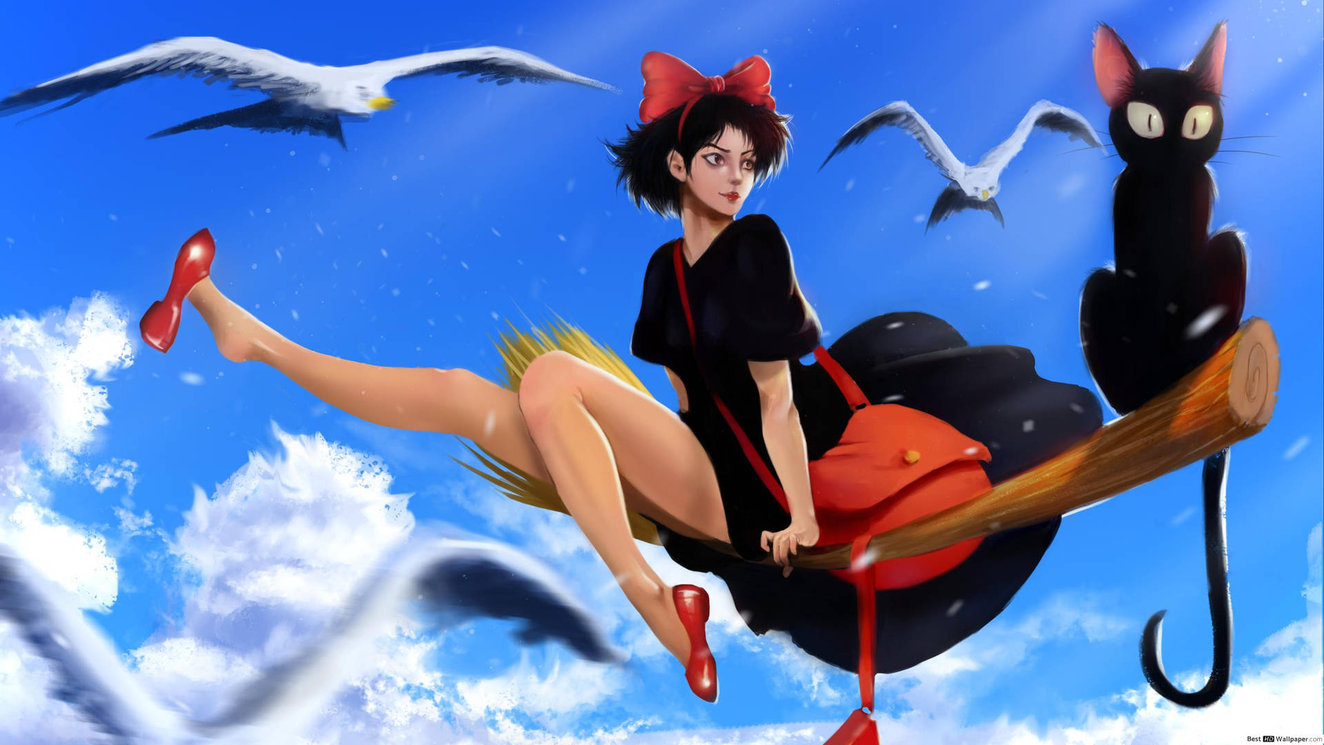 Big Girl Kiki From Kikis Delivery Service Background