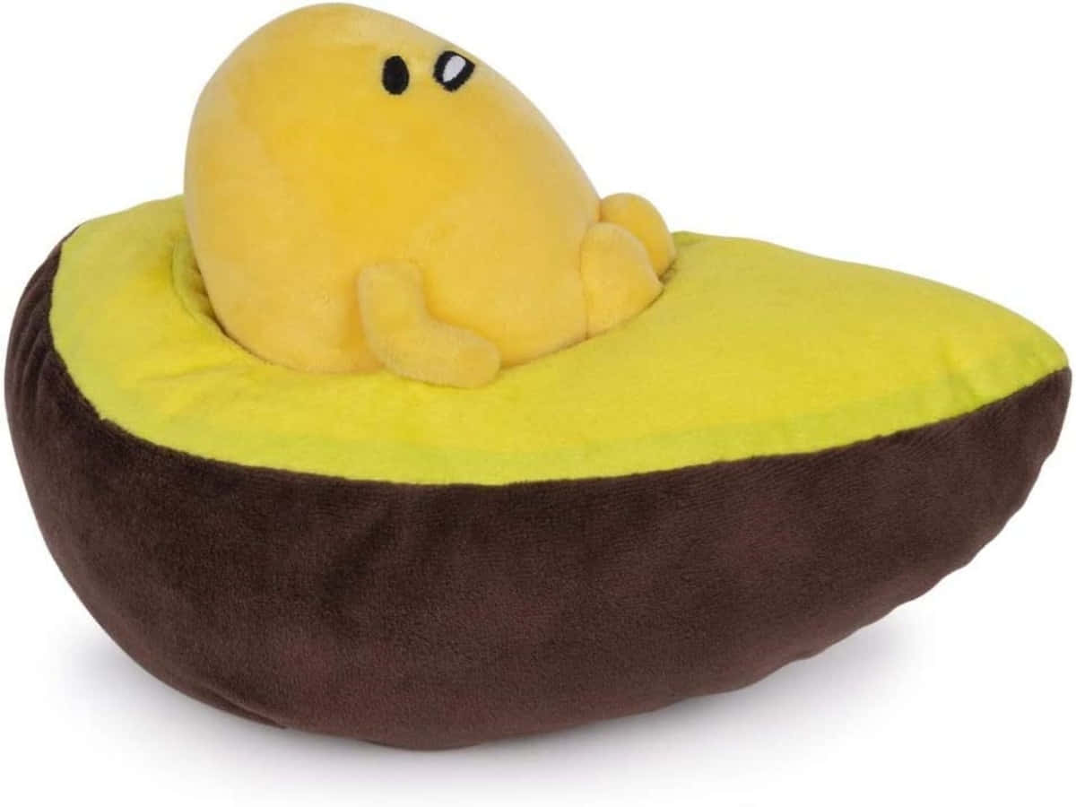 Big Gudetama As An Avocado Pit