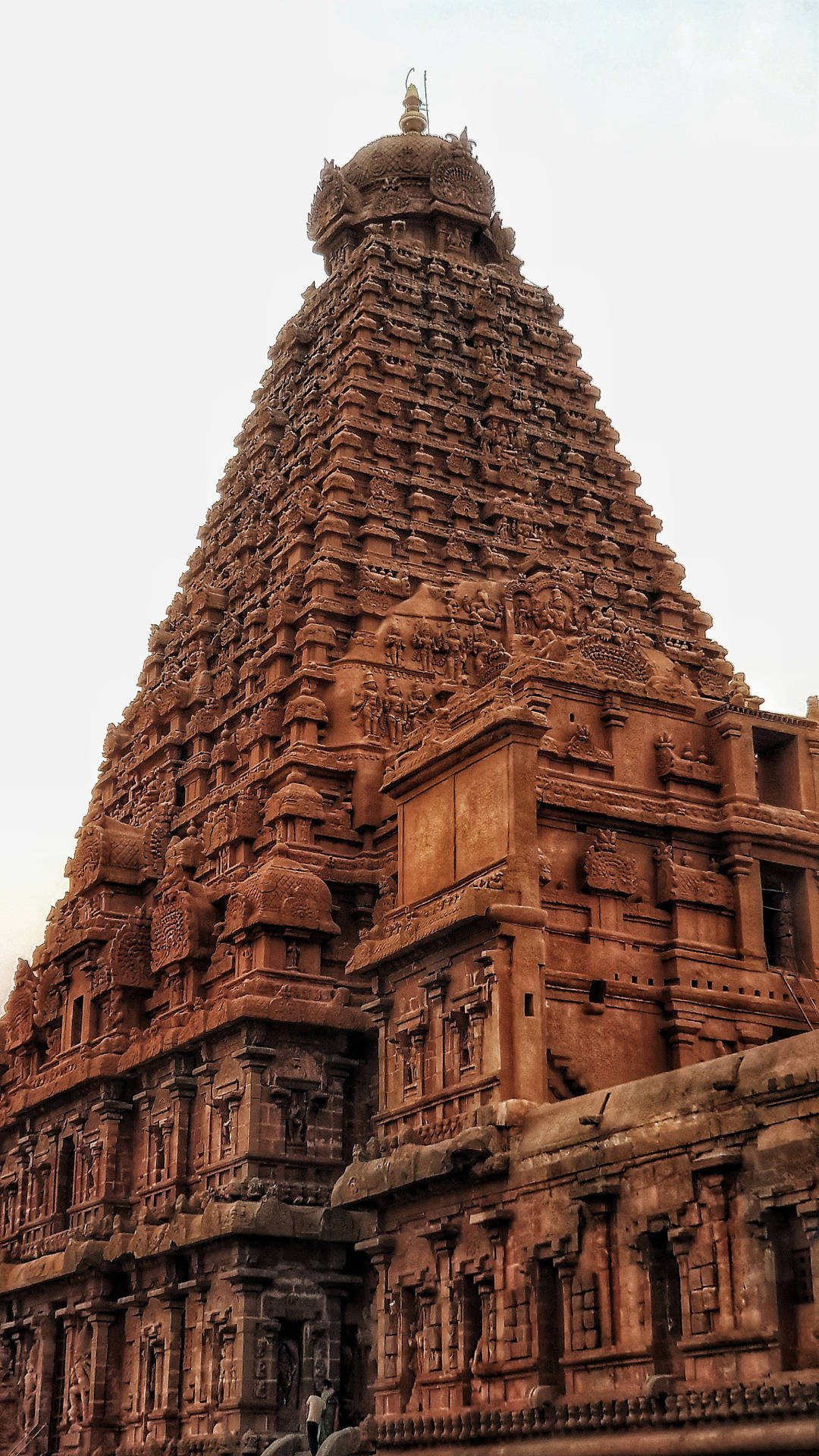 Big Hindu Temple Background
