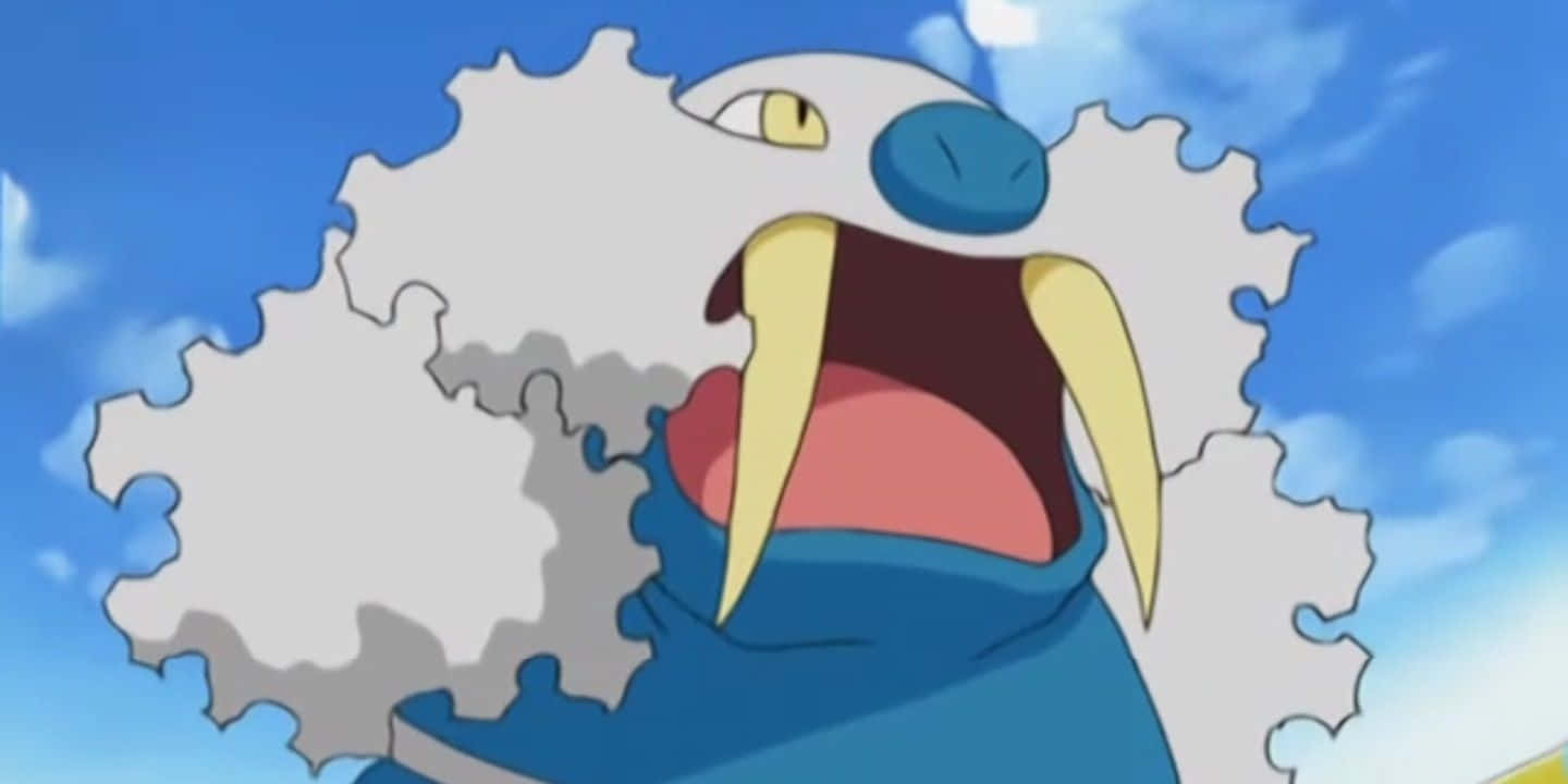 Big Mouth Of Walrein Background