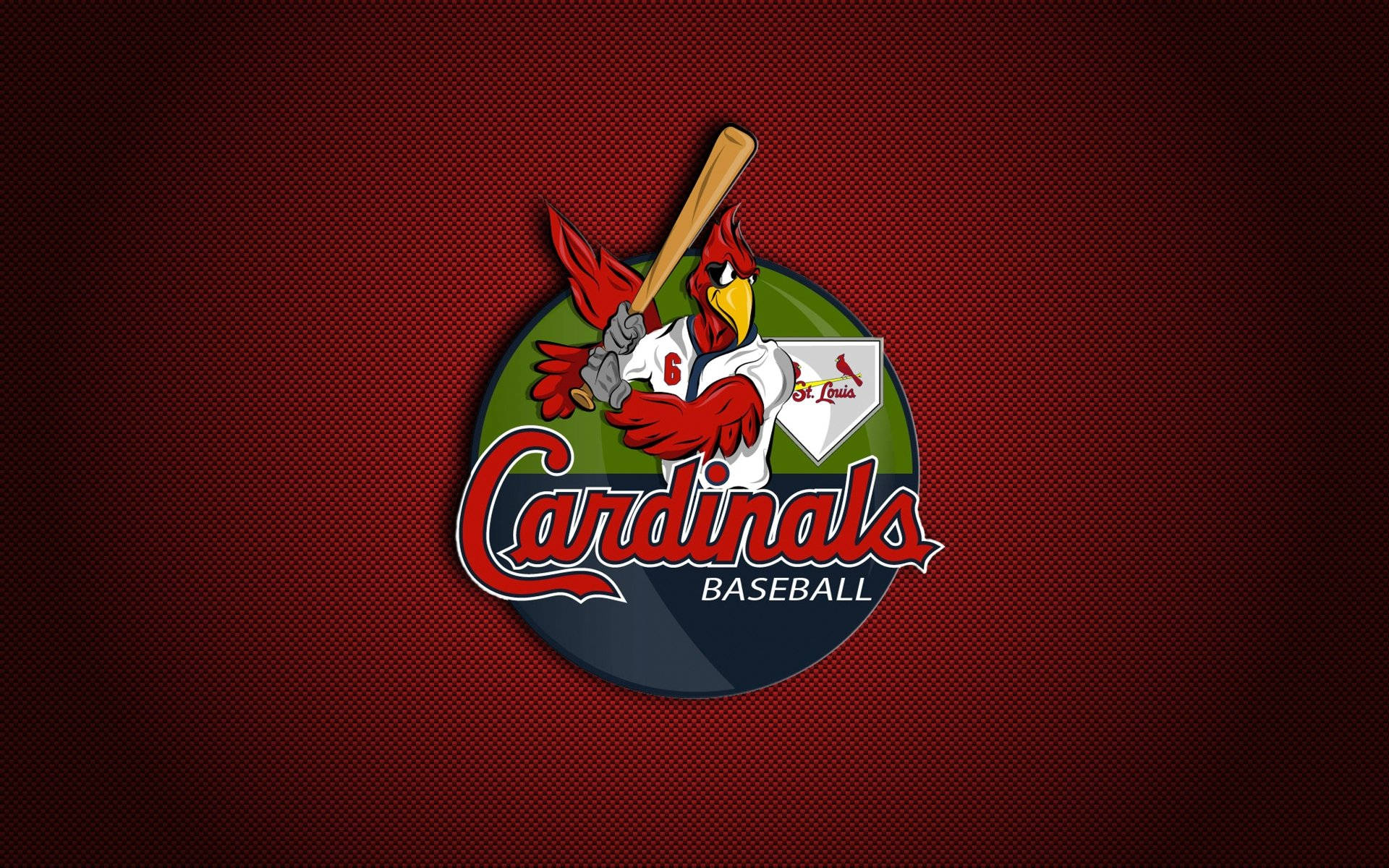 Big Red Bird St Louis Cardinals Background