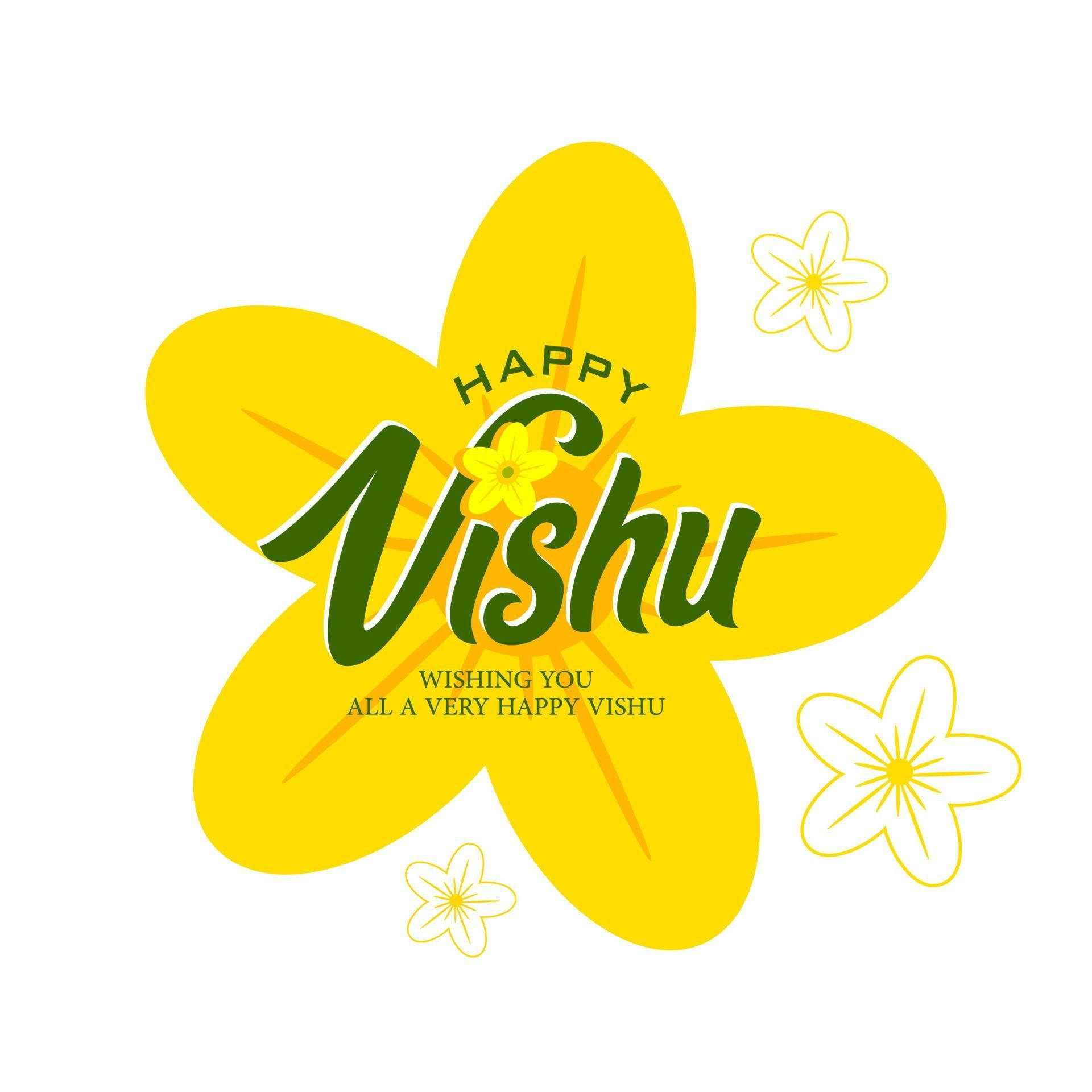 Big Yellow Kanikonna Vishu Background