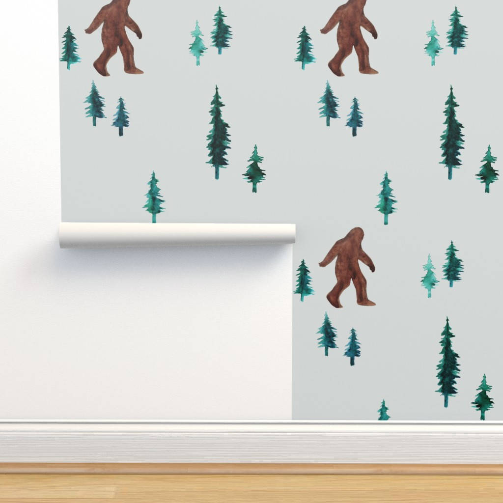 Bigfoot Wallpaper On Wall Background