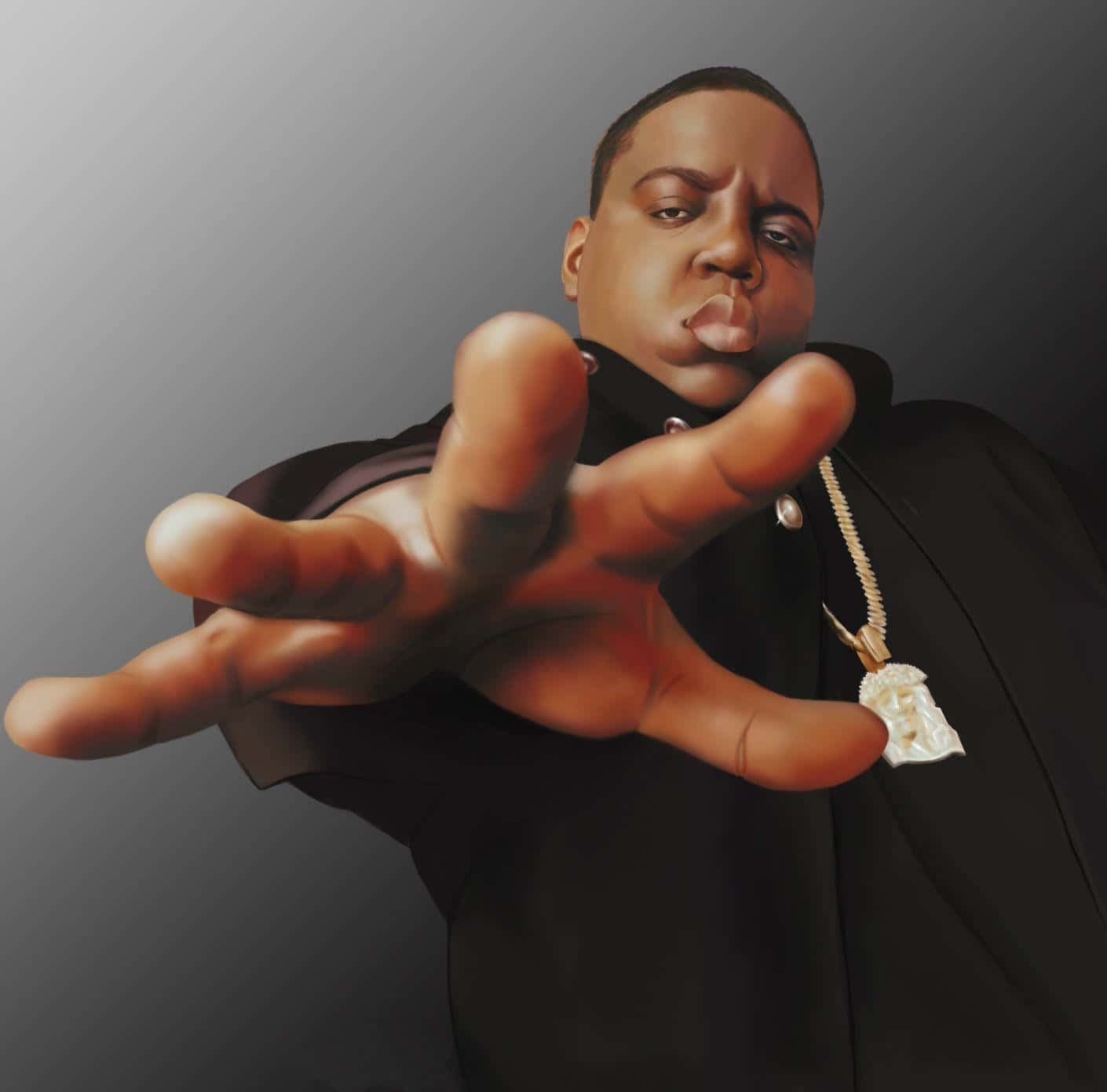 Biggie Smalls In His Prime Background