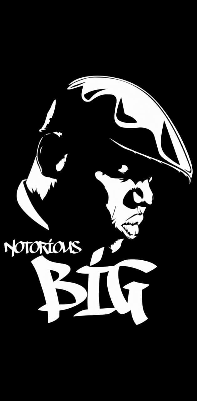 Biggie Smalls Portrait Background