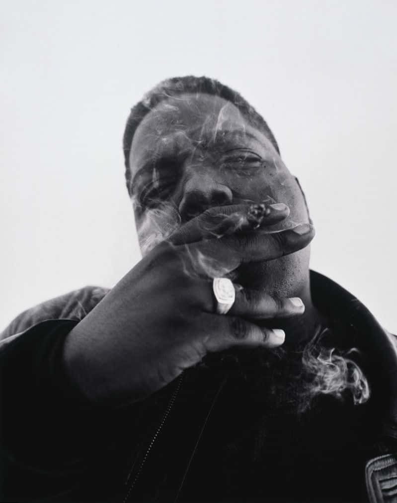 Biggie Smalls Smoking Background