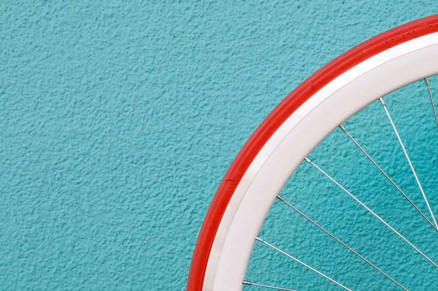 Bike Wheel Minimalist Laptop Art Background