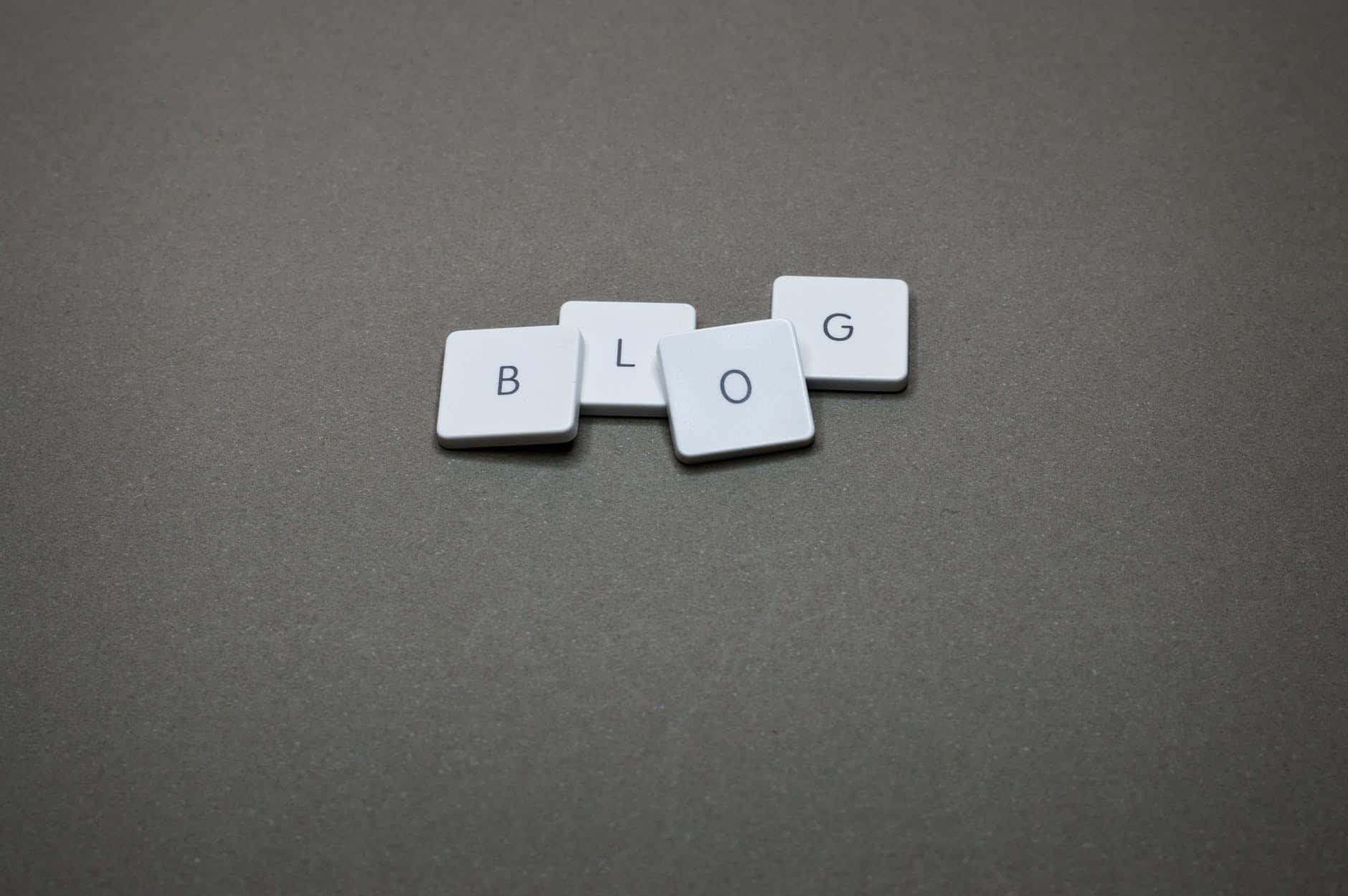 Bilingual Blog Word Background