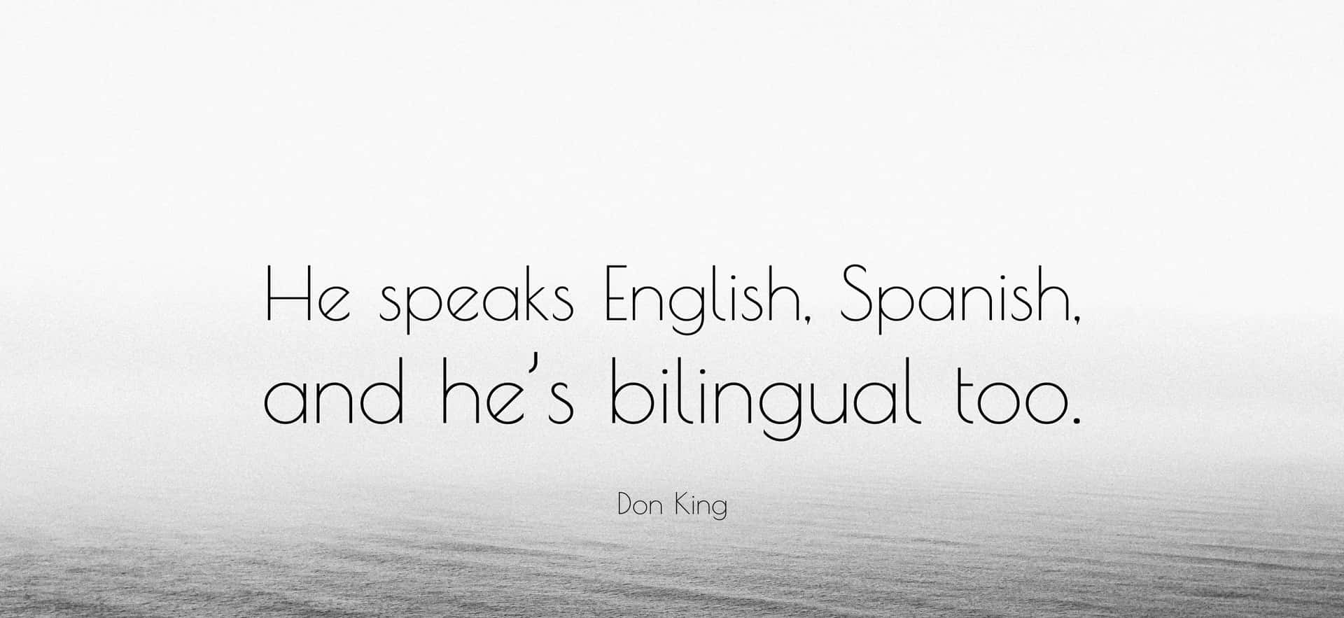Bilingual Expression Quote