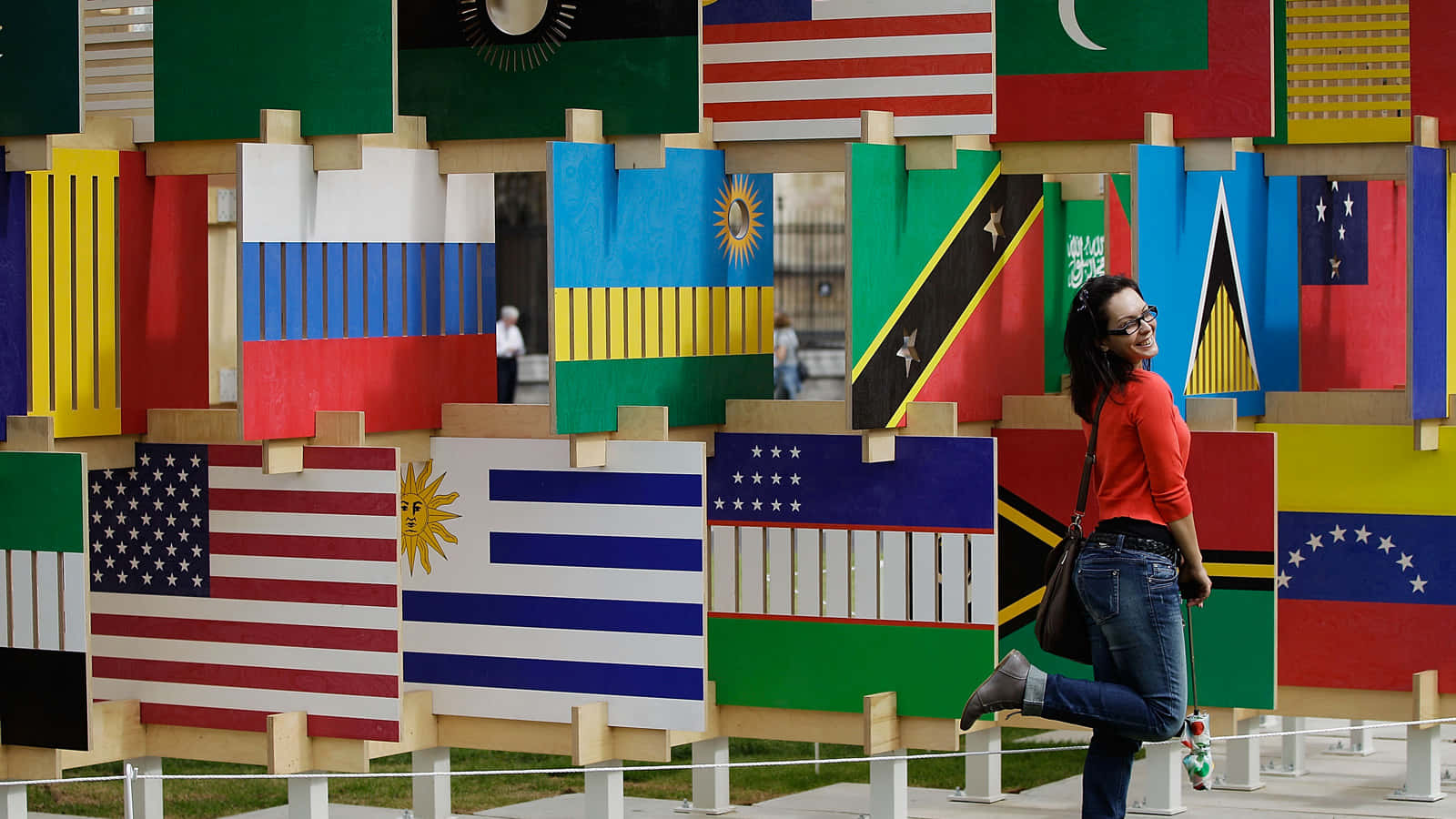 Bilingual Flag Station