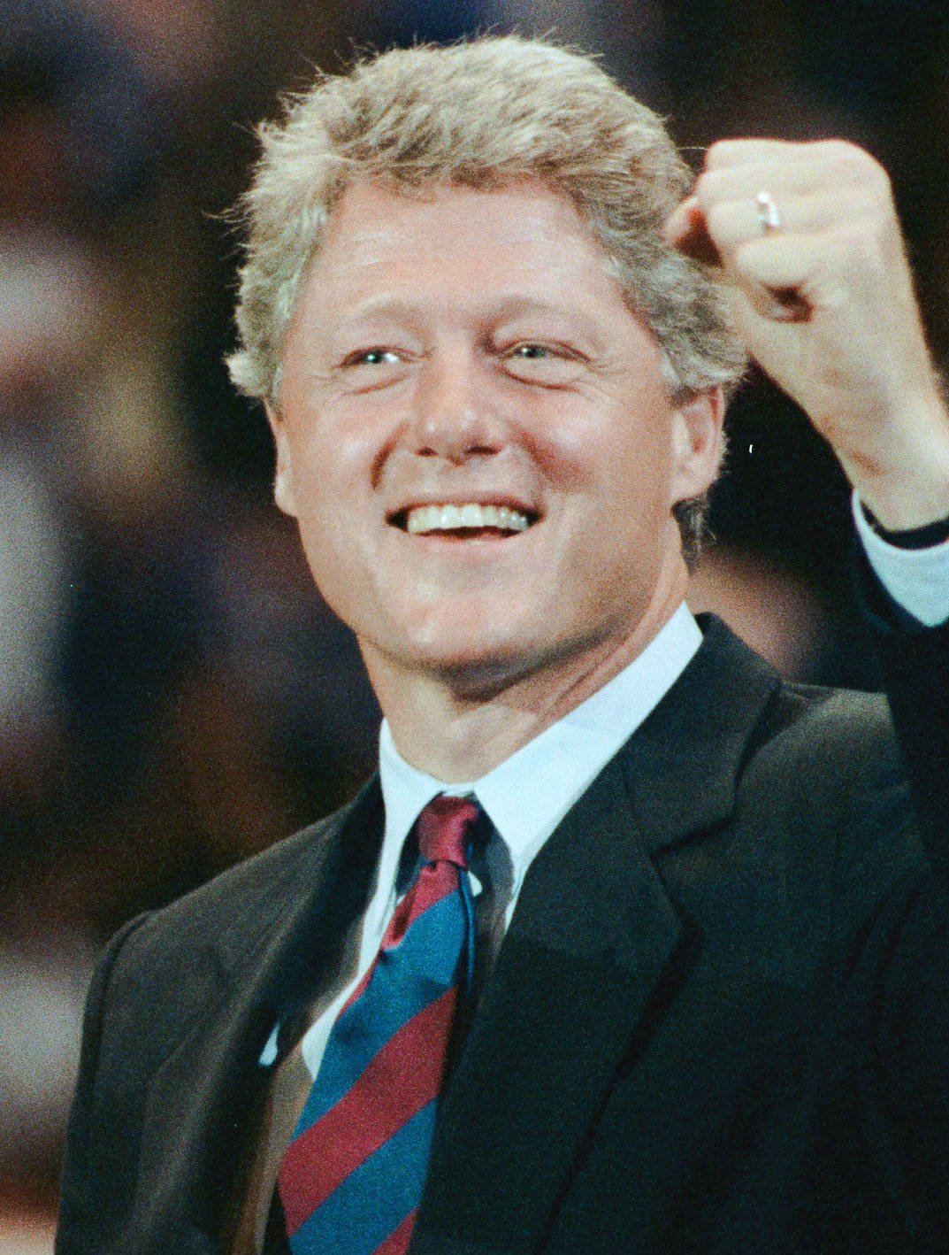 Bill Clinton Closed Fist