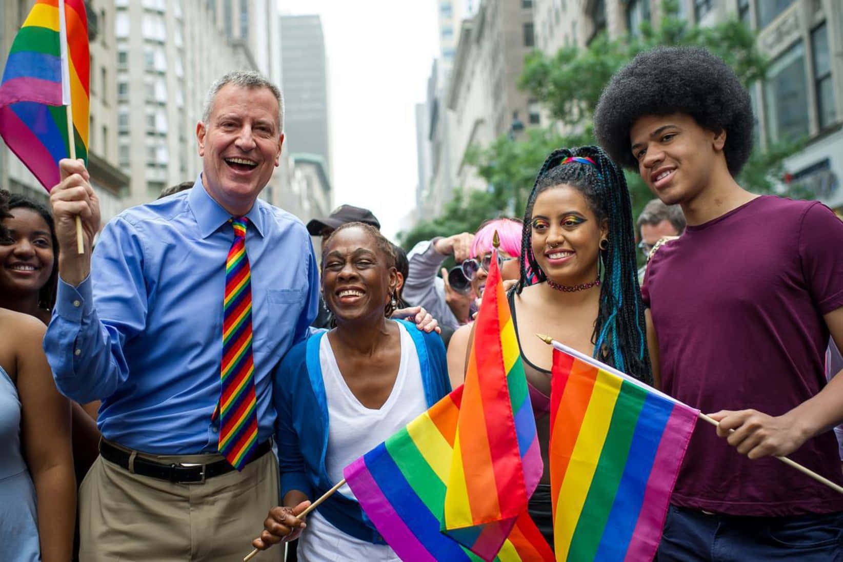 Bill De Blasio Celebrates Lgbtq Background