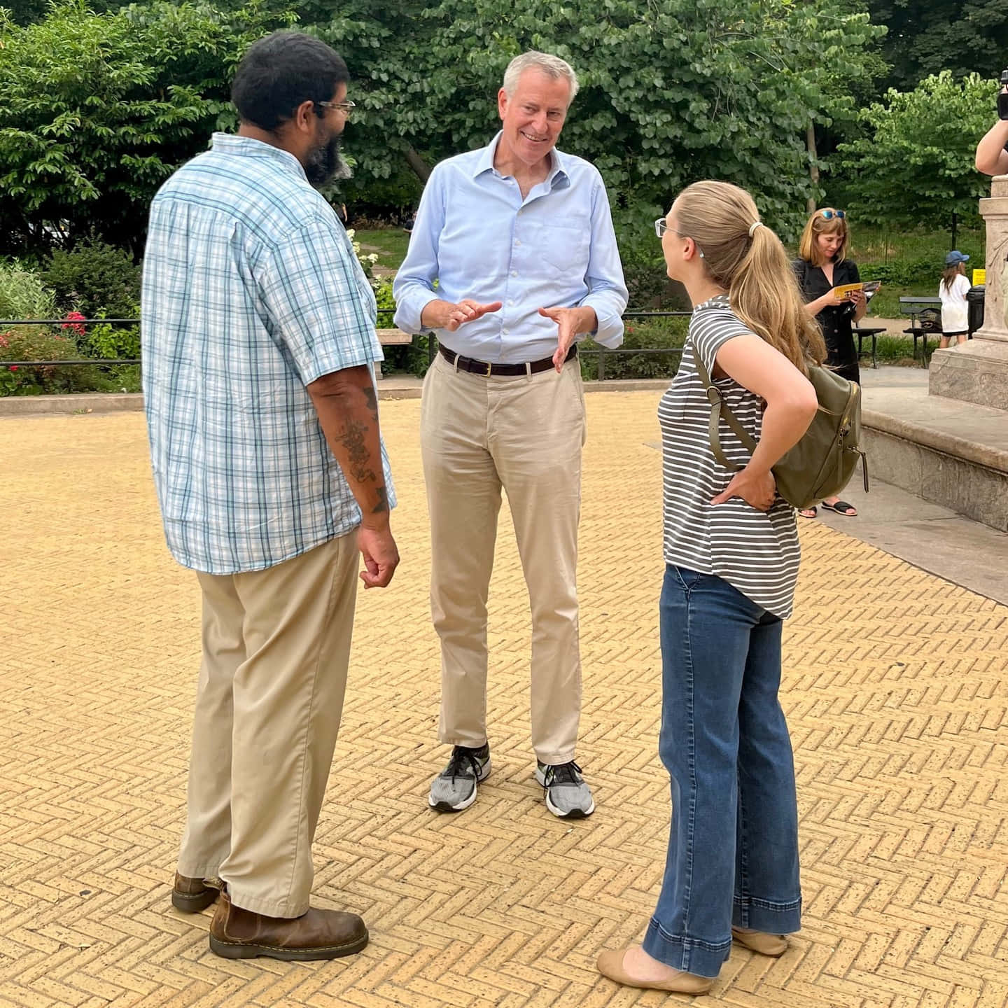 Bill De Blasio Speaking To University Students