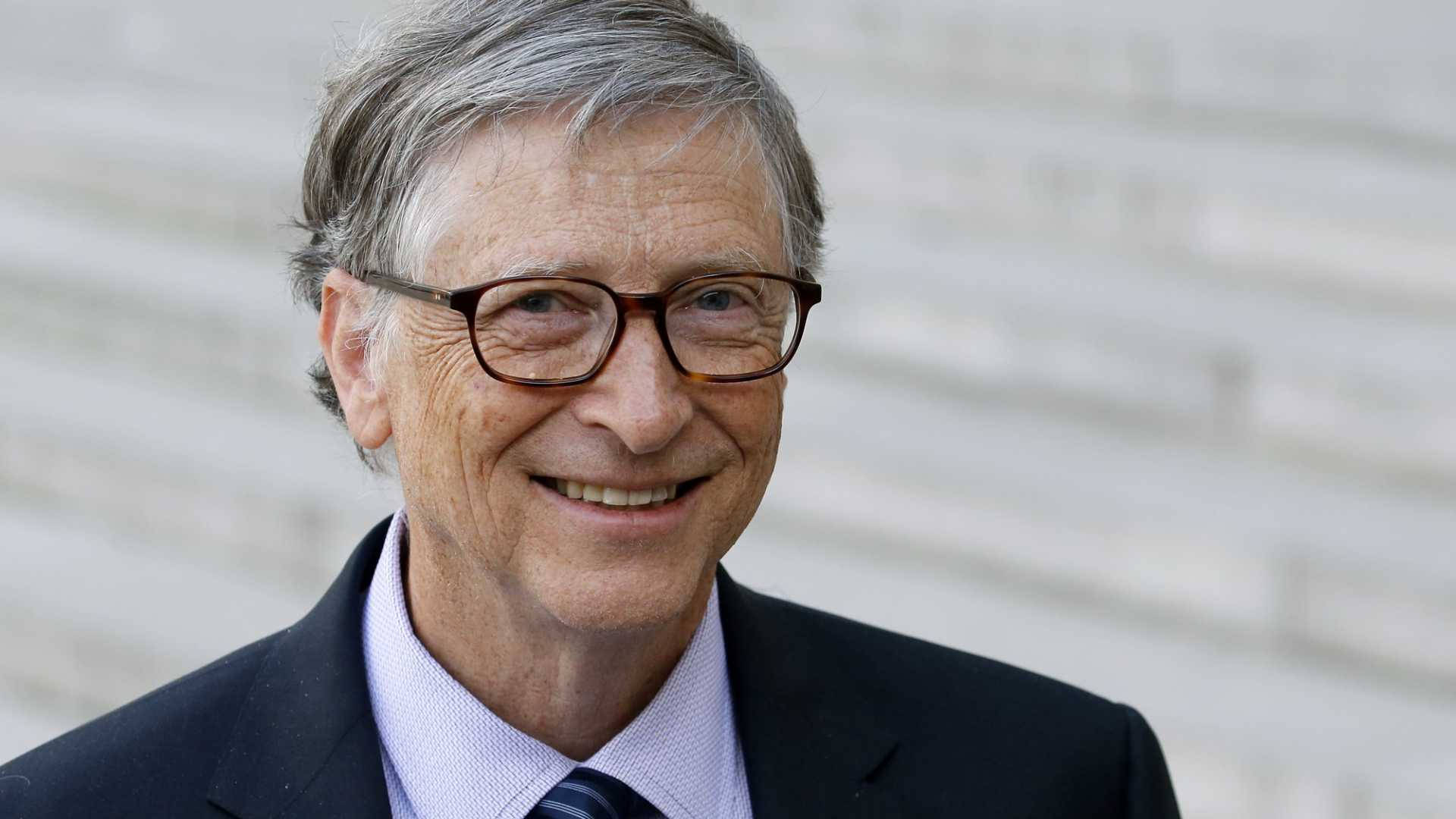 Bill Gates American Business Man Background