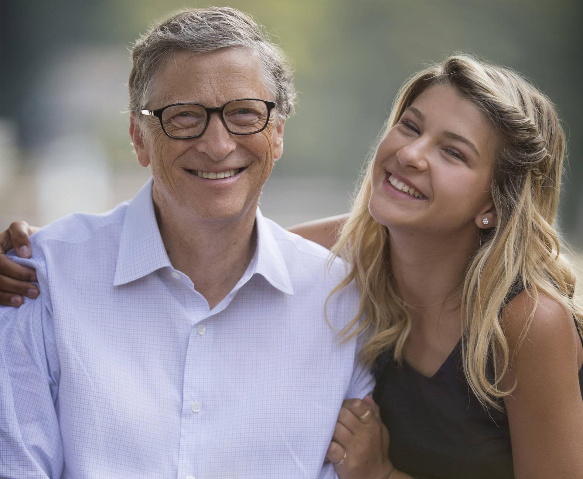 Bill Gates And Phoebe Adele Gates Background