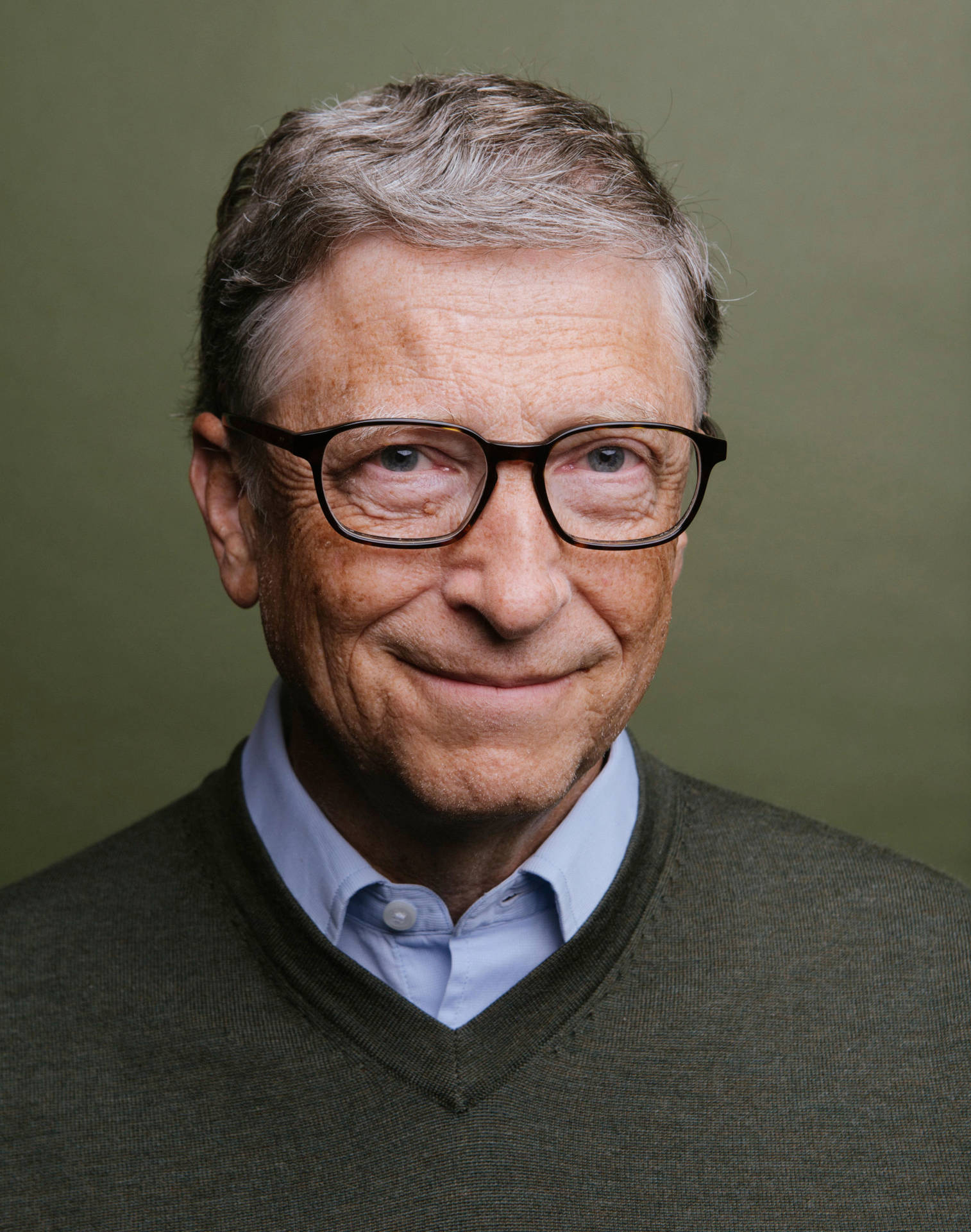 Bill Gates Portrait Background