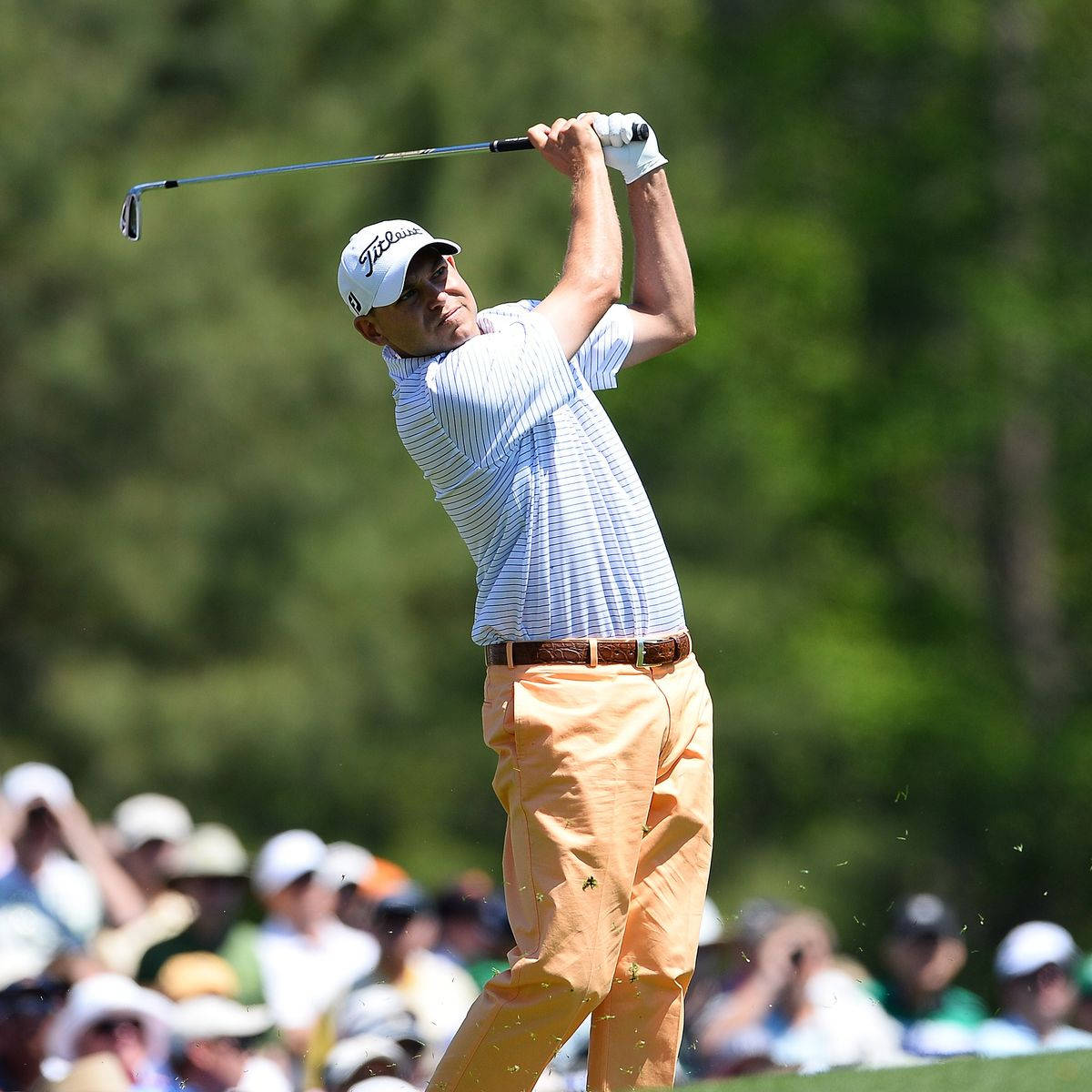 Bill Haas During A Sunny Game Background