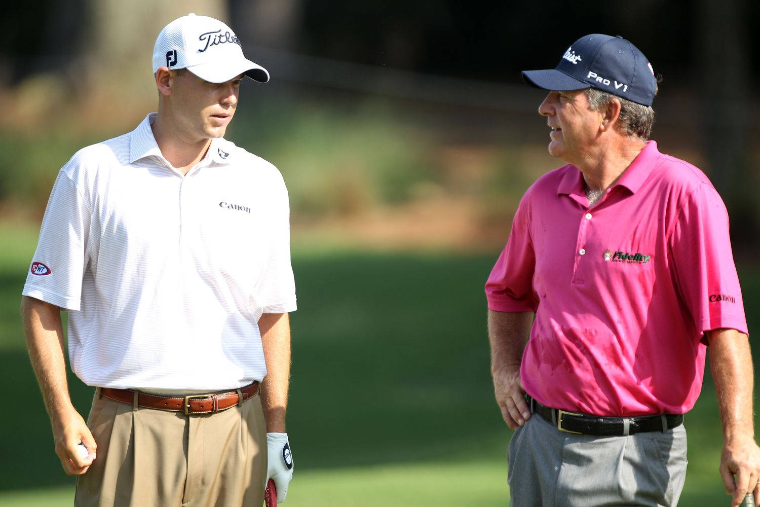 Bill Haas Learning With Coach Background