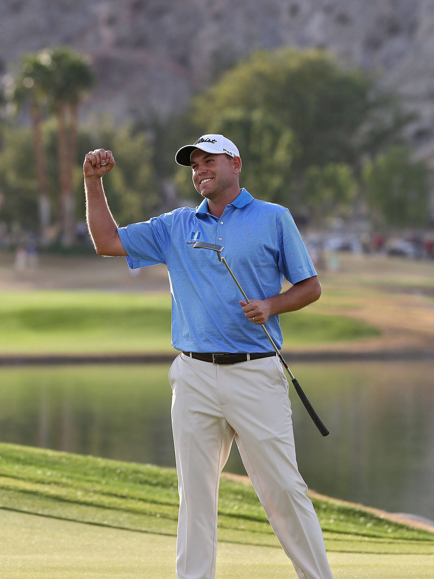 Bill Haas Looking Proud And Happy