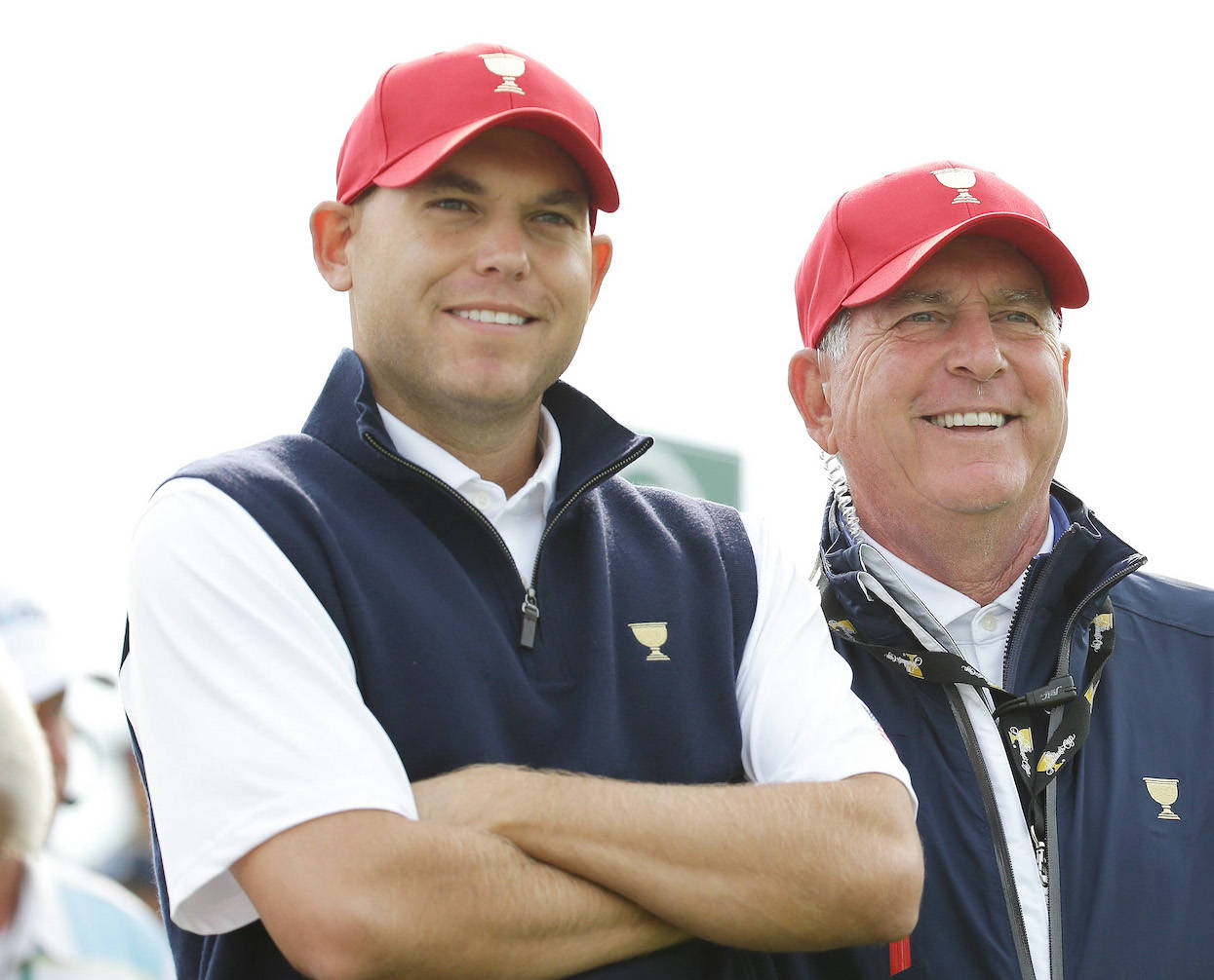 Bill Haas Matching Caps Background