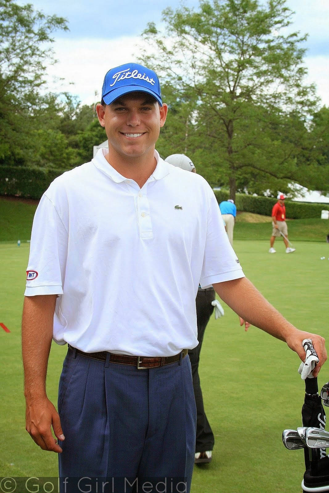 Bill Haas Smiling Brightly Background