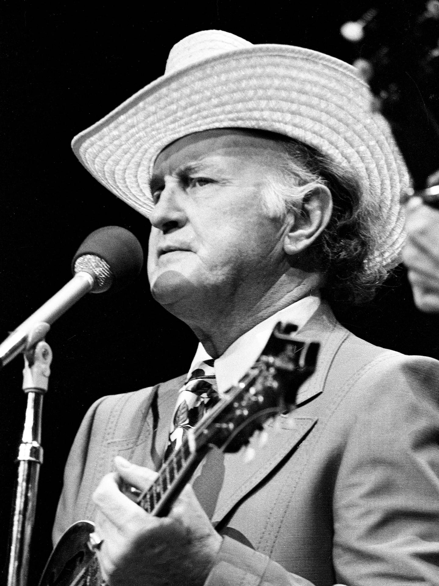 Bill Monroe On The Johnny Cash Show 1971 Background