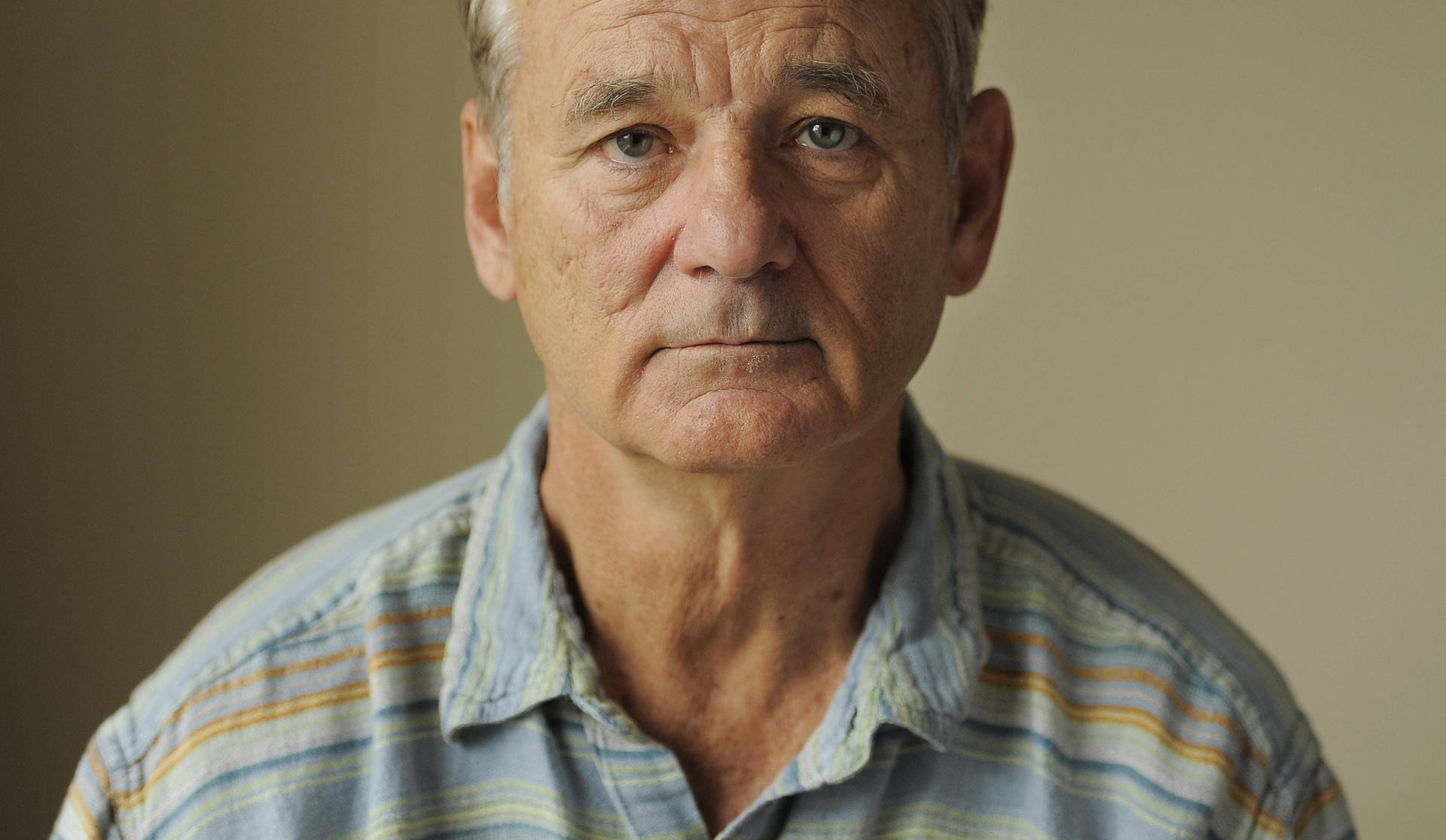 Bill Murray American Actor Serious Portrait