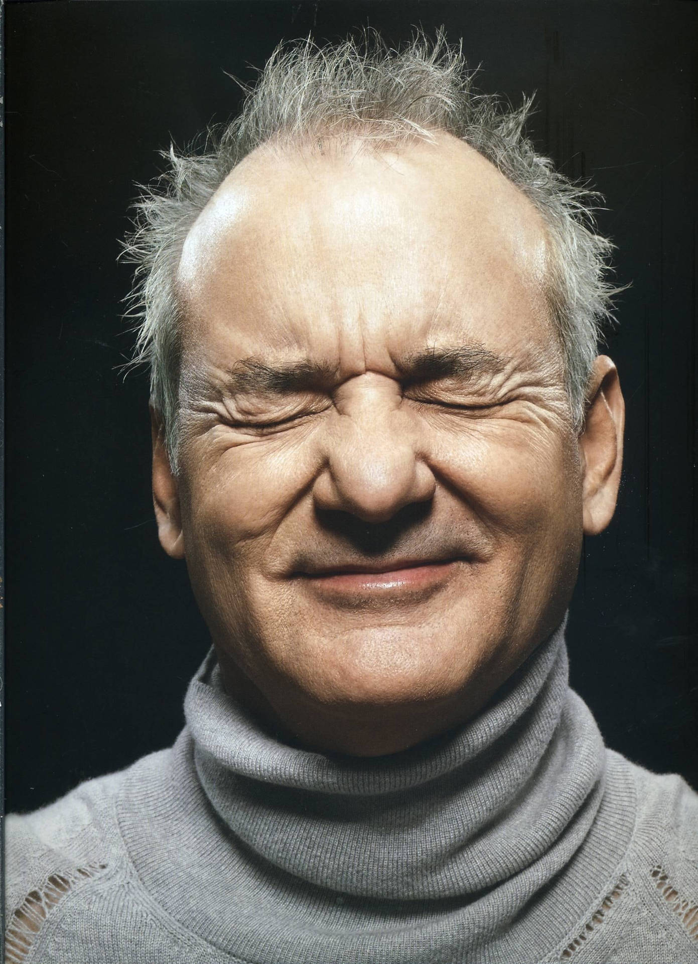 Bill Murray Cute Close Eyes Portrait