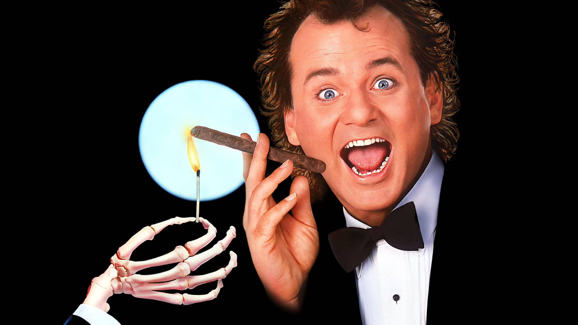 Bill Murray Frank Cross Scrooged 1988 Movie