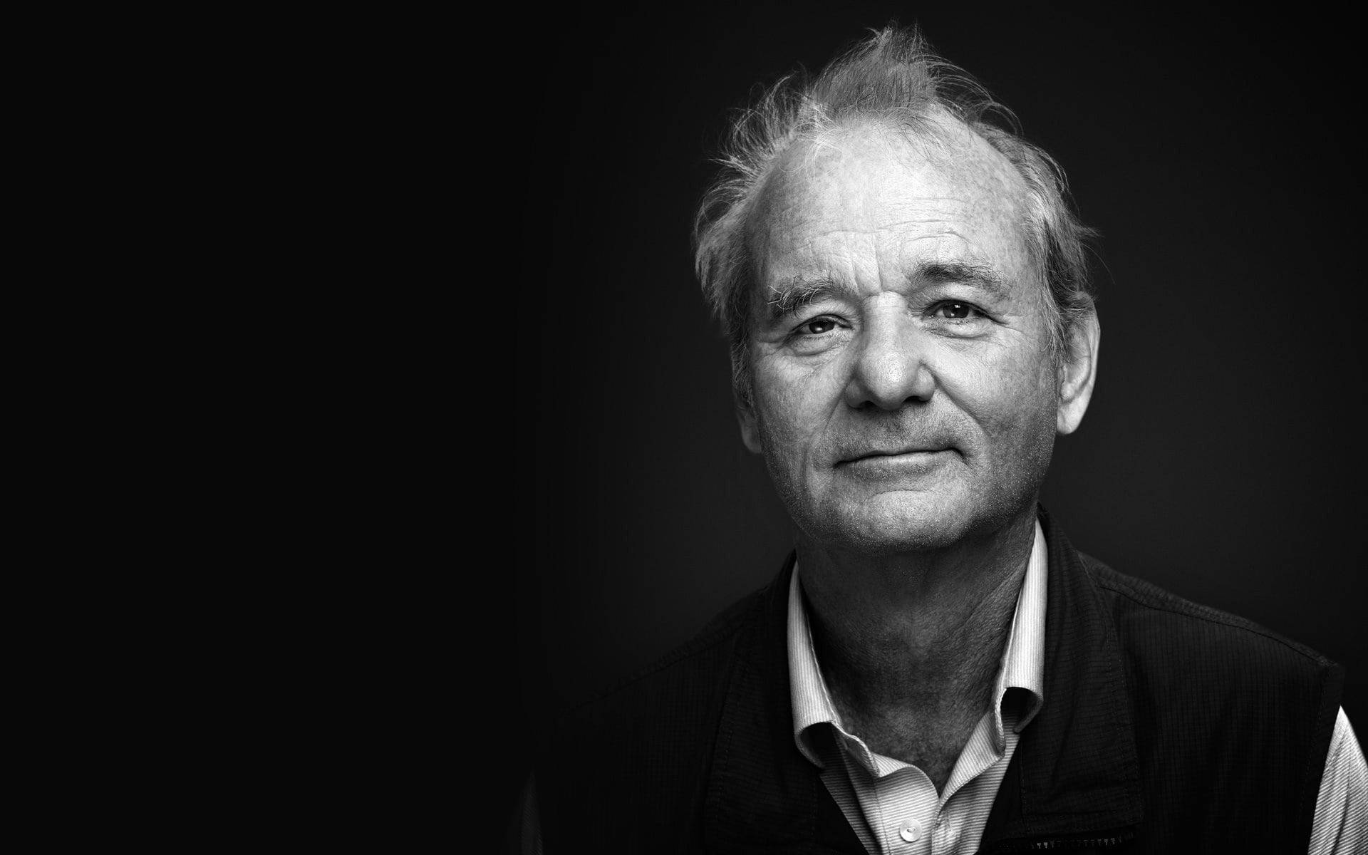 Bill Murray Rolling Stone Magazine Portrait Background