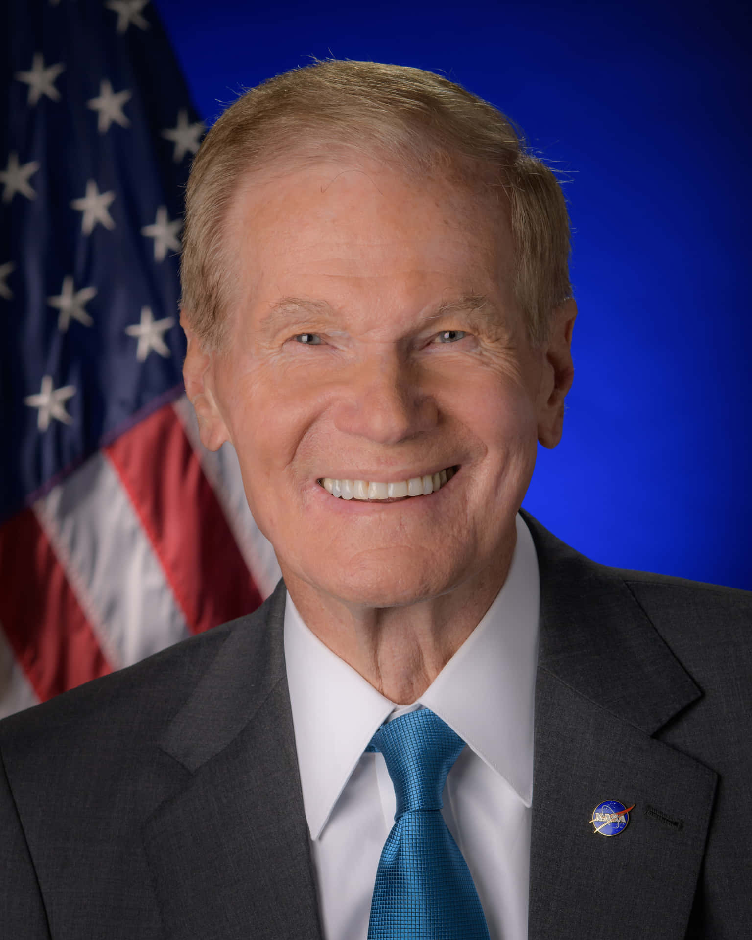 Bill Nelson With American Flag Phone Background