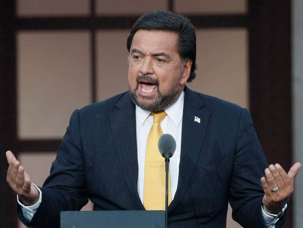 Bill Richardson Passionate Speech Background