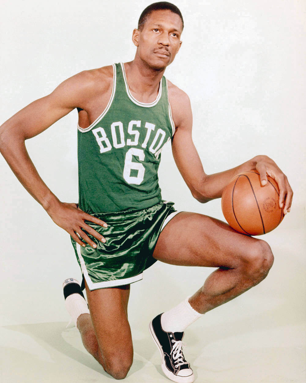 Bill Russell Boston Celtics Photograph Background