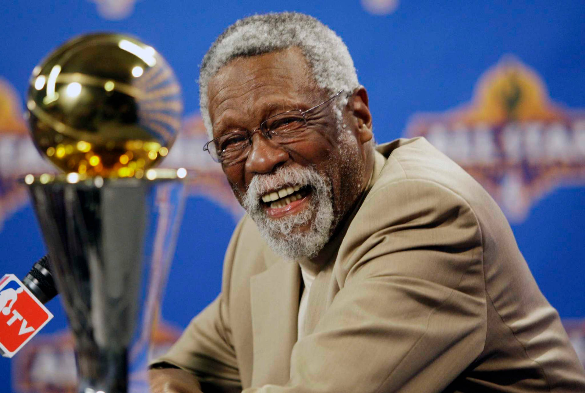 Bill Russell Humble Smile Nba Championship