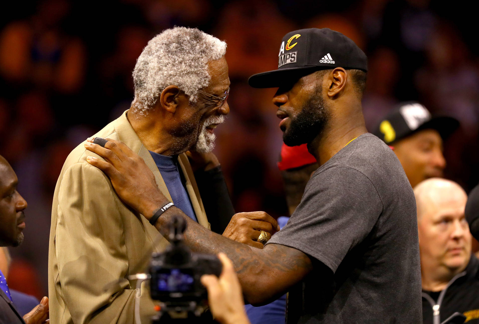 Bill Russell & Lebron James Background