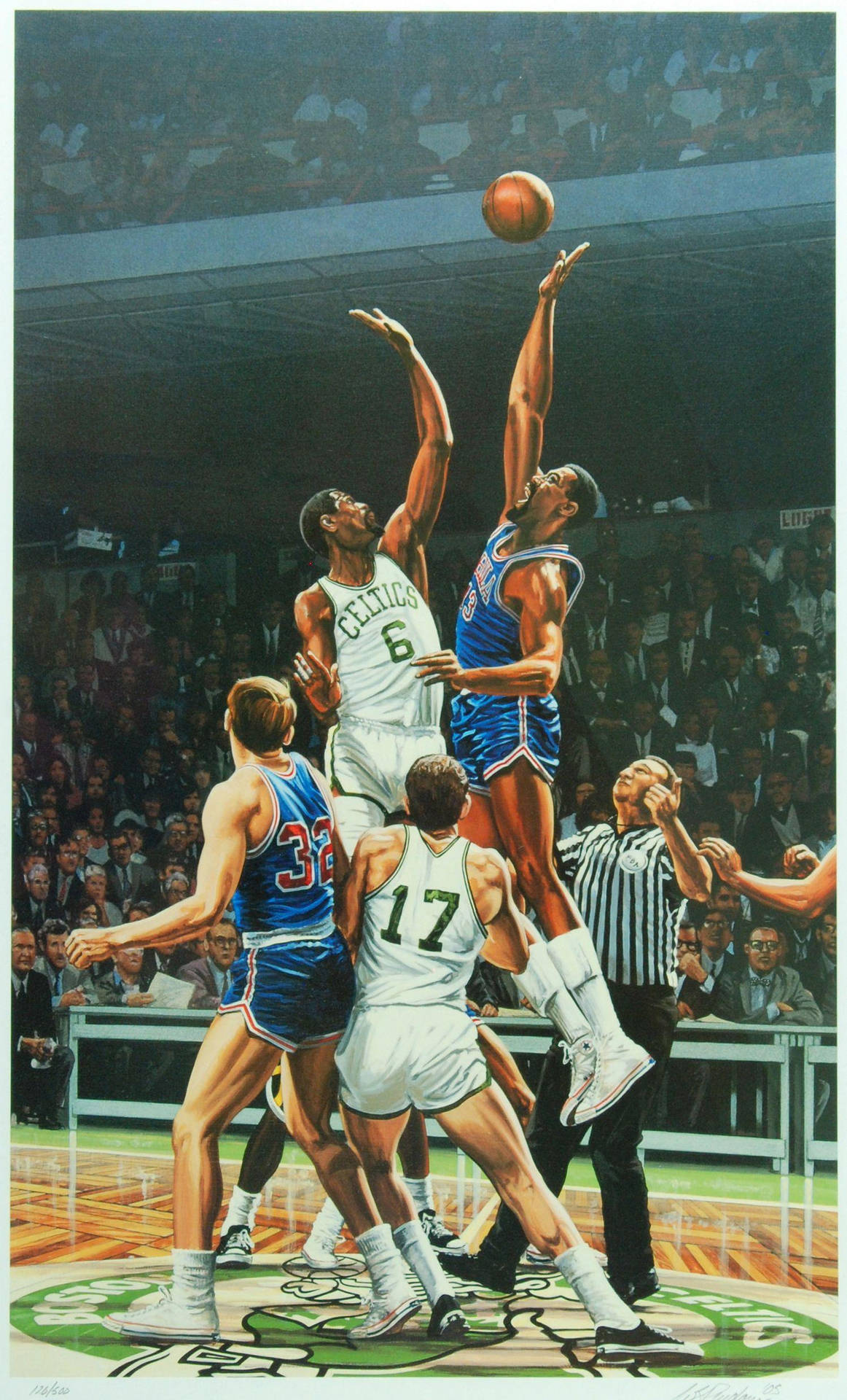 Bill Russell Painting