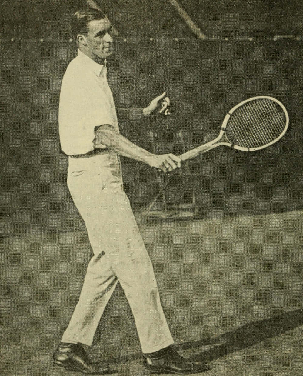 Bill Tilden Clarence Griffin Match Background