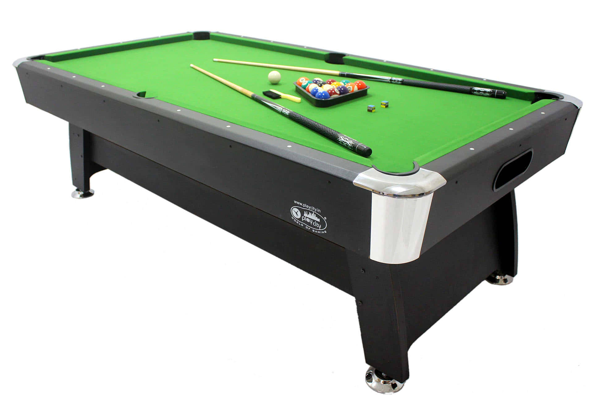 Billiard Pool Table White Setting Background