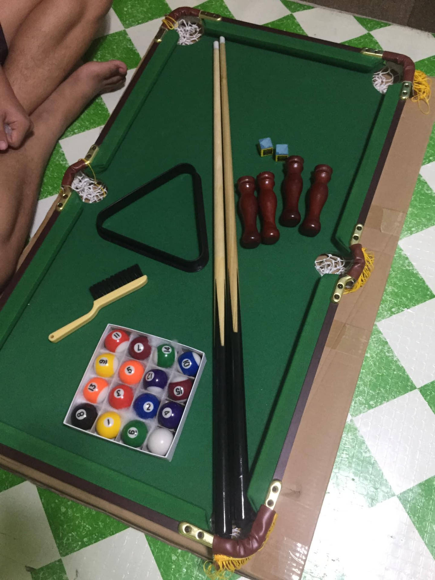 Billiards Miniature Pool Table Background